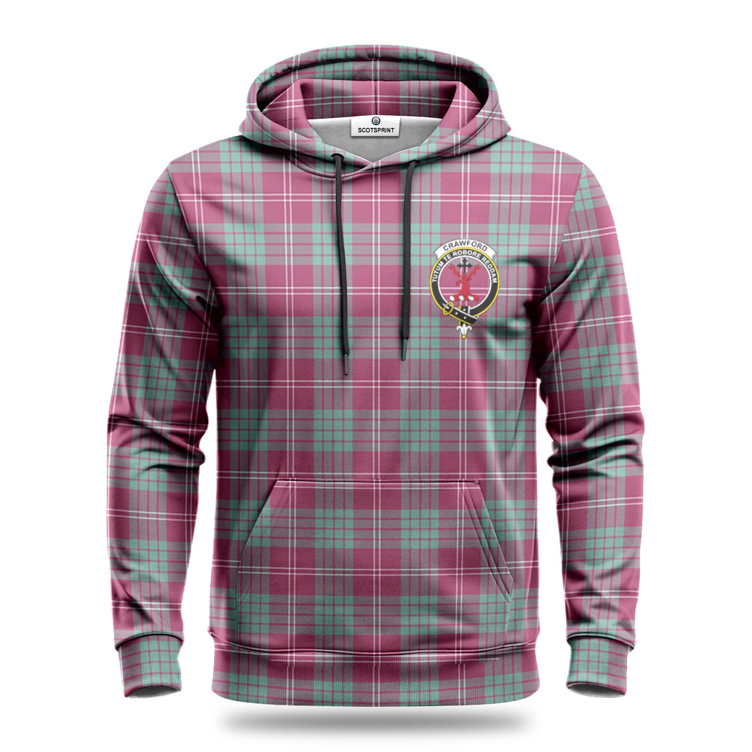 Crawford Ancient Tartan Crest Hoodie