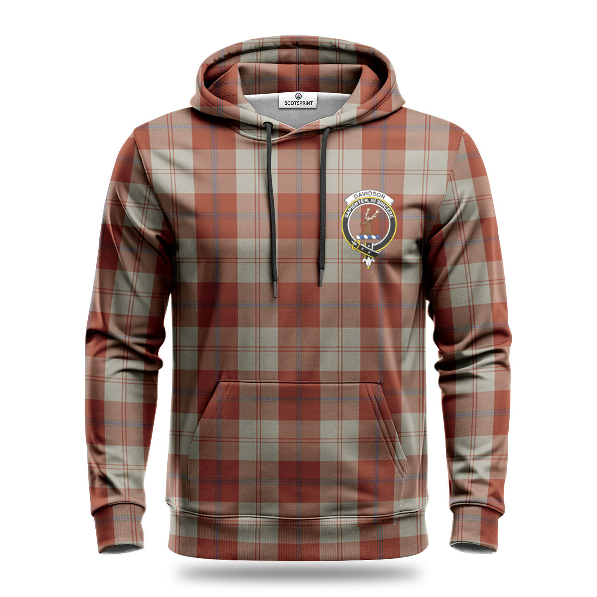 Davidson Dress Dancers Tartan Crest Hoodie