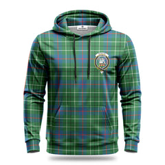 Duncan Ancient Tartan Crest Hoodie