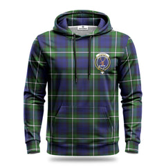 Forbes Modern Tartan Crest Hoodie