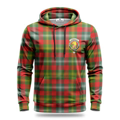 Forrester Tartan Crest Hoodie