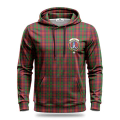 Ged Tartan Crest Hoodie