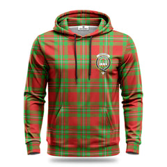 Grierson Tartan Crest Hoodie