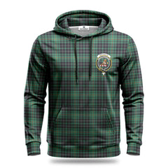 MacAulay Hunting Ancient Tartan Crest Hoodie