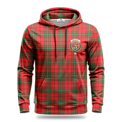 MacAuley Modern Tartan Crest Hoodie