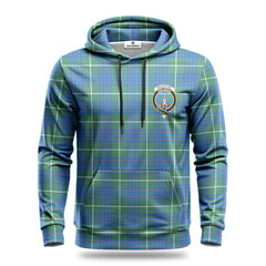 MacIntyre Hunting Ancient Tartan Crest Hoodie