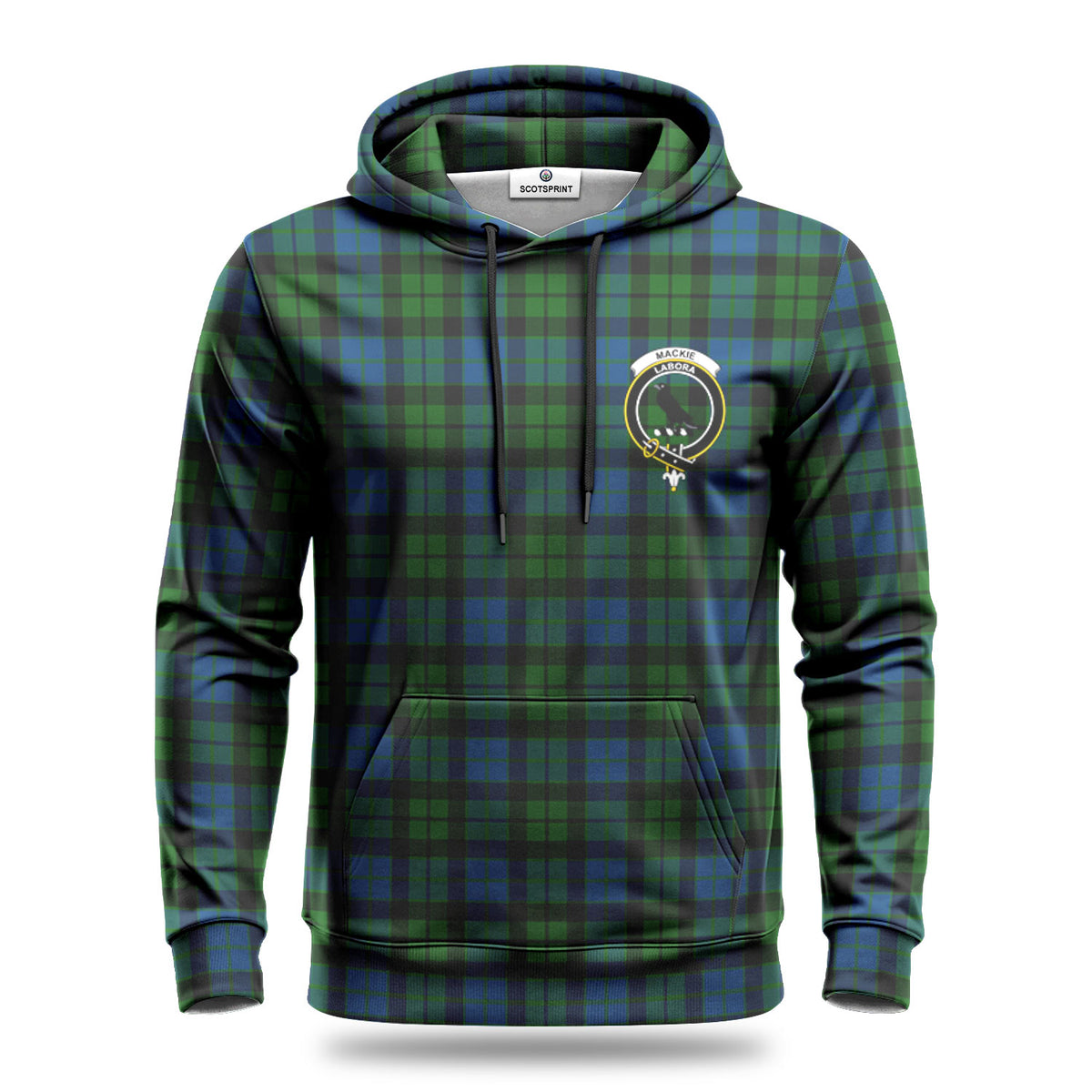 MacKie Tartan Crest Hoodie