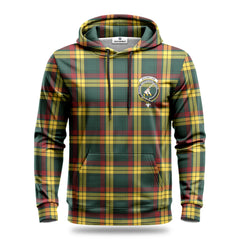 MacMillan Old Modern Tartan Crest Hoodie