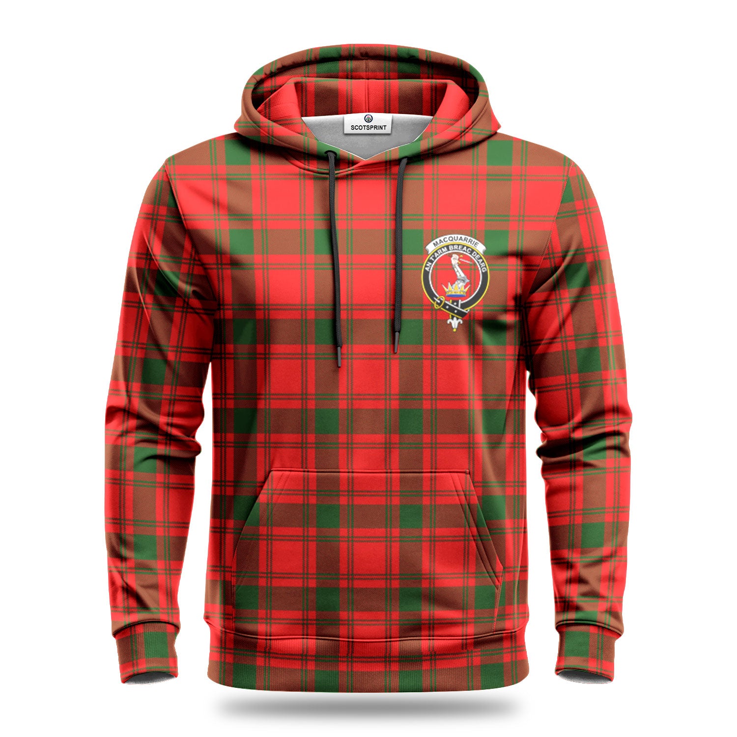 MacQuarrie Tartan Crest Hoodie