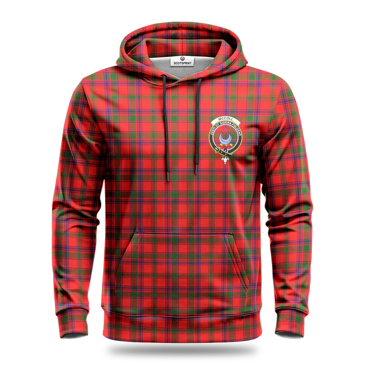 McColl Tartan Crest Hoodie