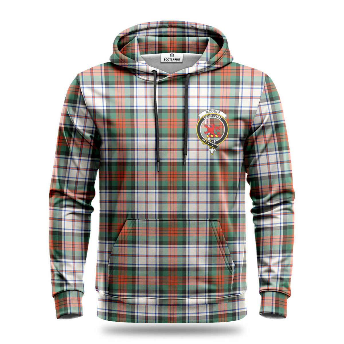 McDuff Dress Ancient Tartan Crest Hoodie