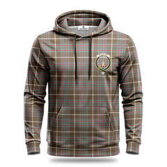 McIntyre Hunting Weathered Tartan Crest Hoodie