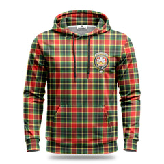 McLachlan Hunting Modern Tartan Crest Hoodie