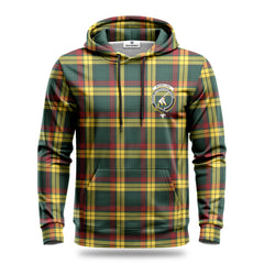 McMillan Old Modern Tartan Crest Hoodie