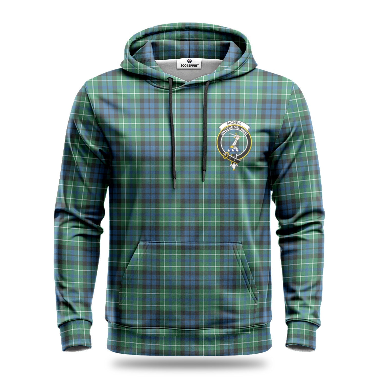 McNeil of Colonsay Ancient Tartan Crest Hoodie