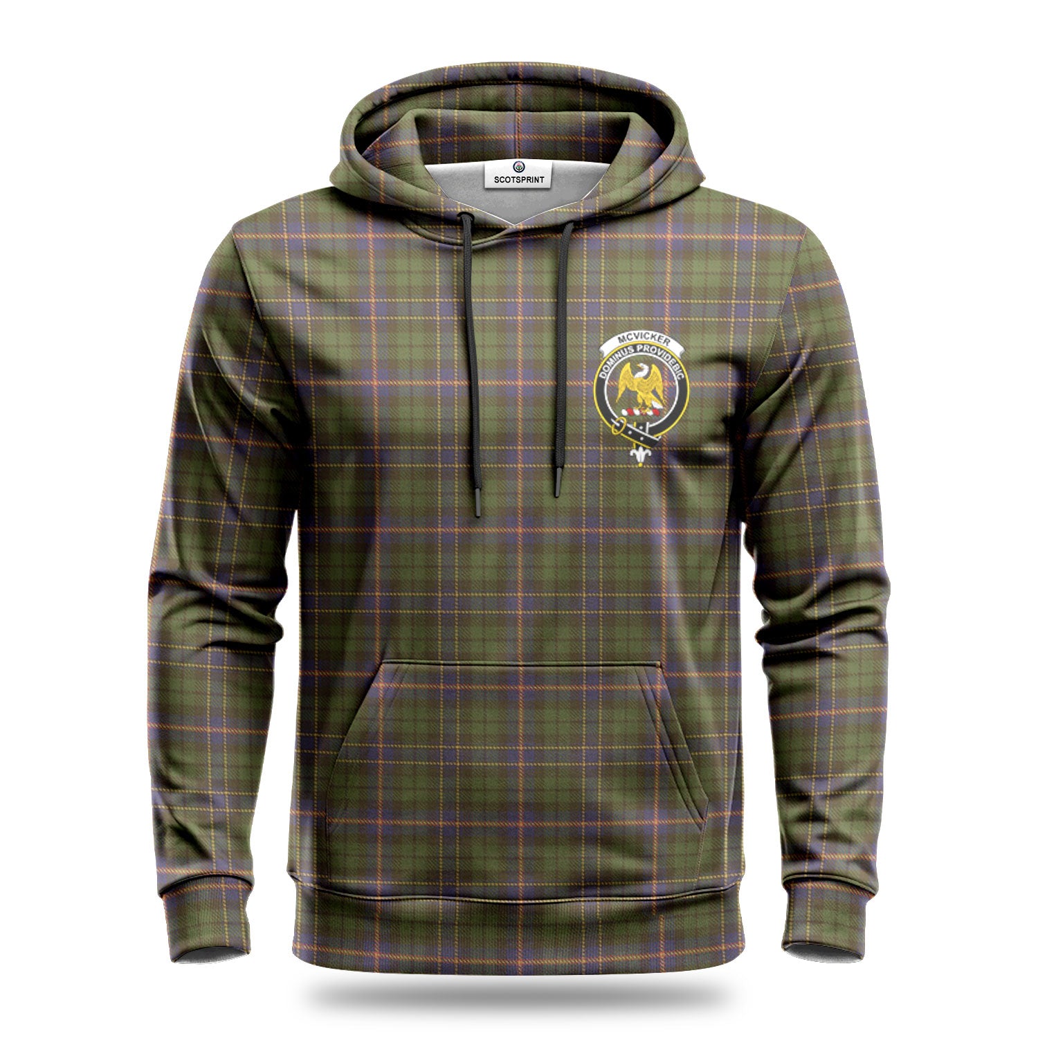 McVicker Tartan Crest Hoodie