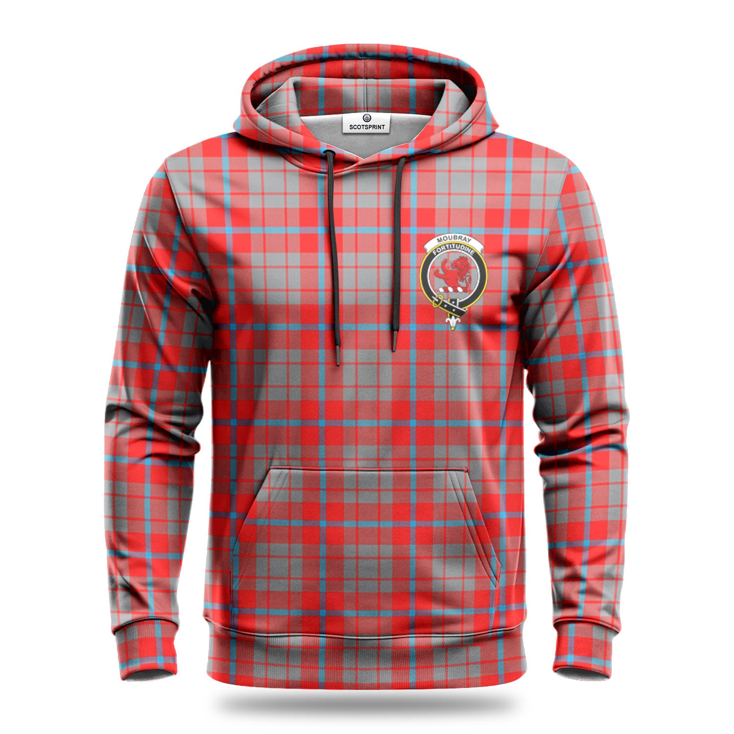 Moubray Tartan Crest Hoodie