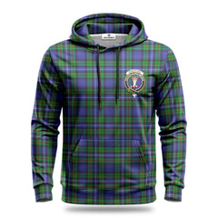 Robertson Hunting Modern Tartan Crest Hoodie