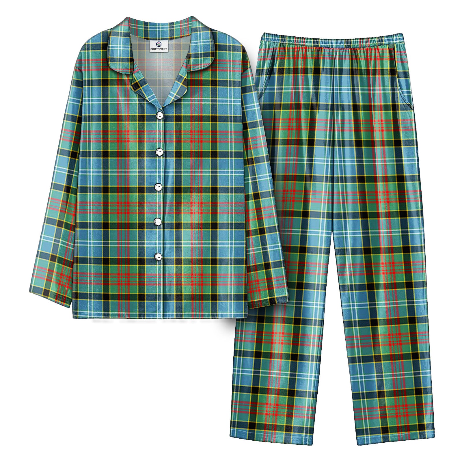 Caldwell Tartan Pajama Set