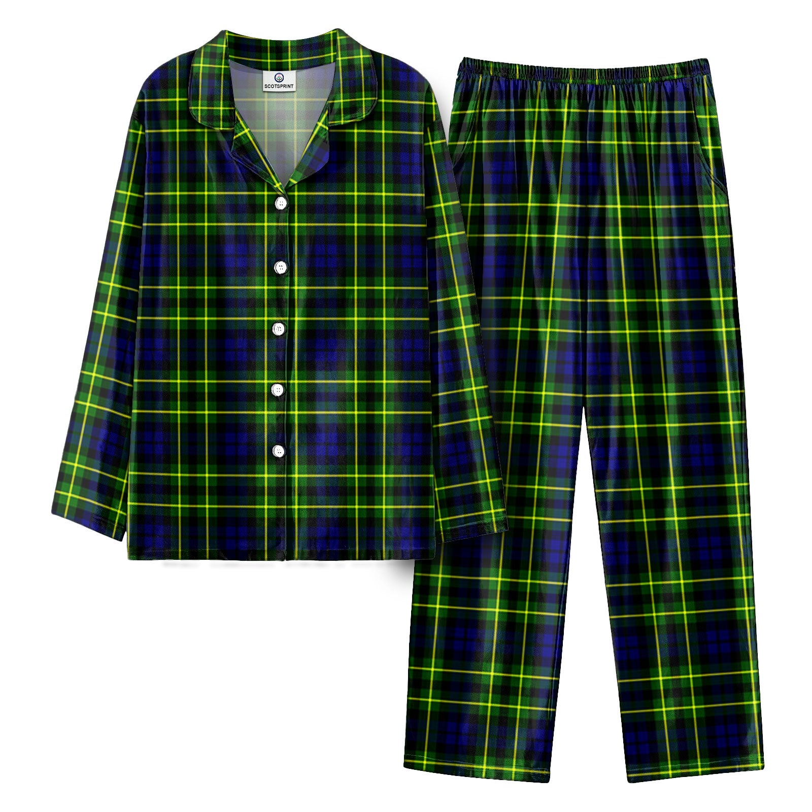 Campbell of Breadalbane Modern Tartan Pajama Set