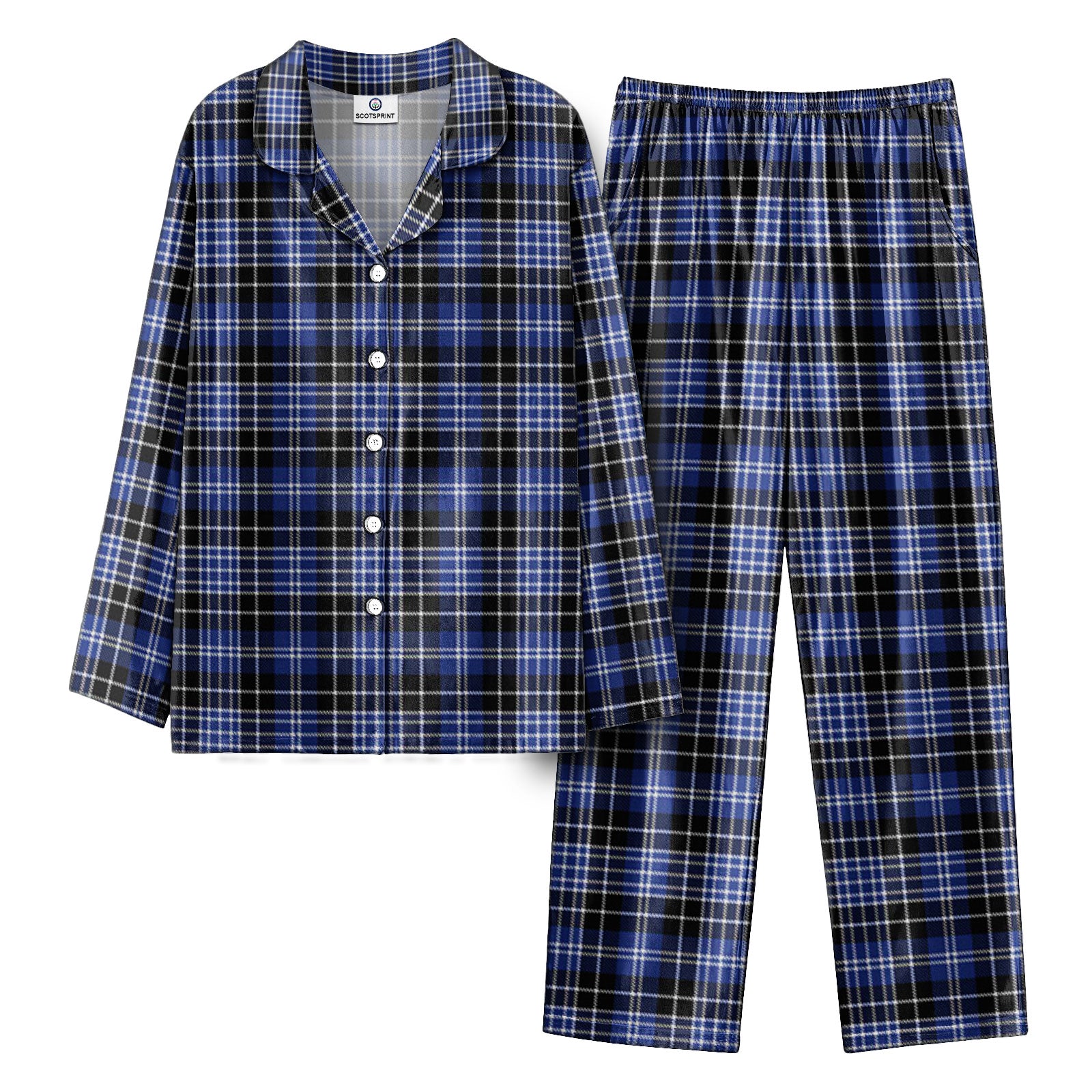 Clark Modern Tartan Pajama Set