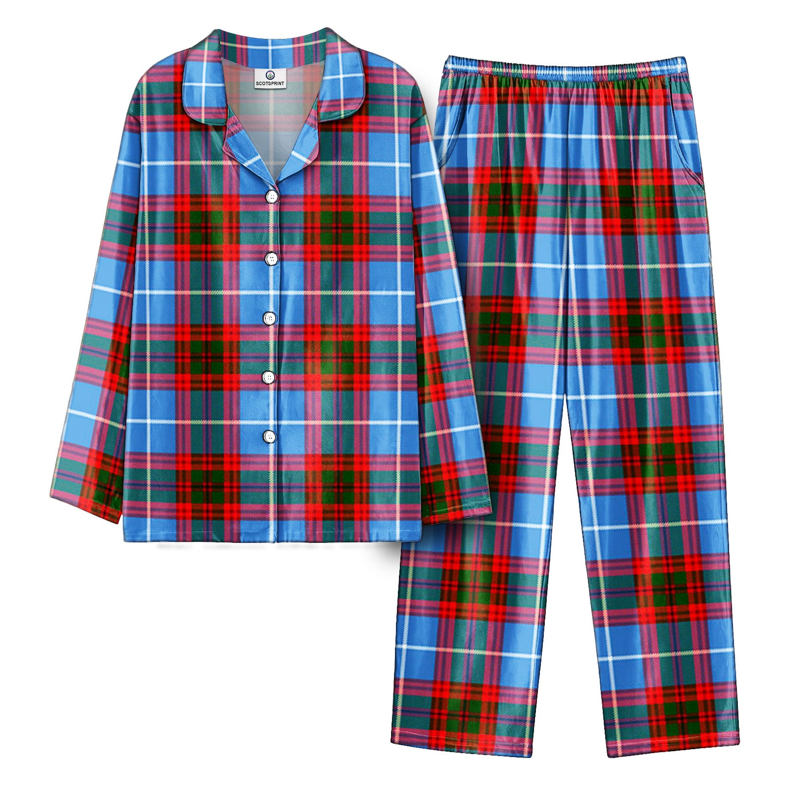 Crichton Tartan Pajama Set