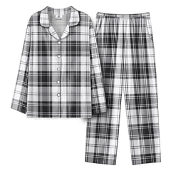 Douglas Grey Modern Tartan Pajama Set