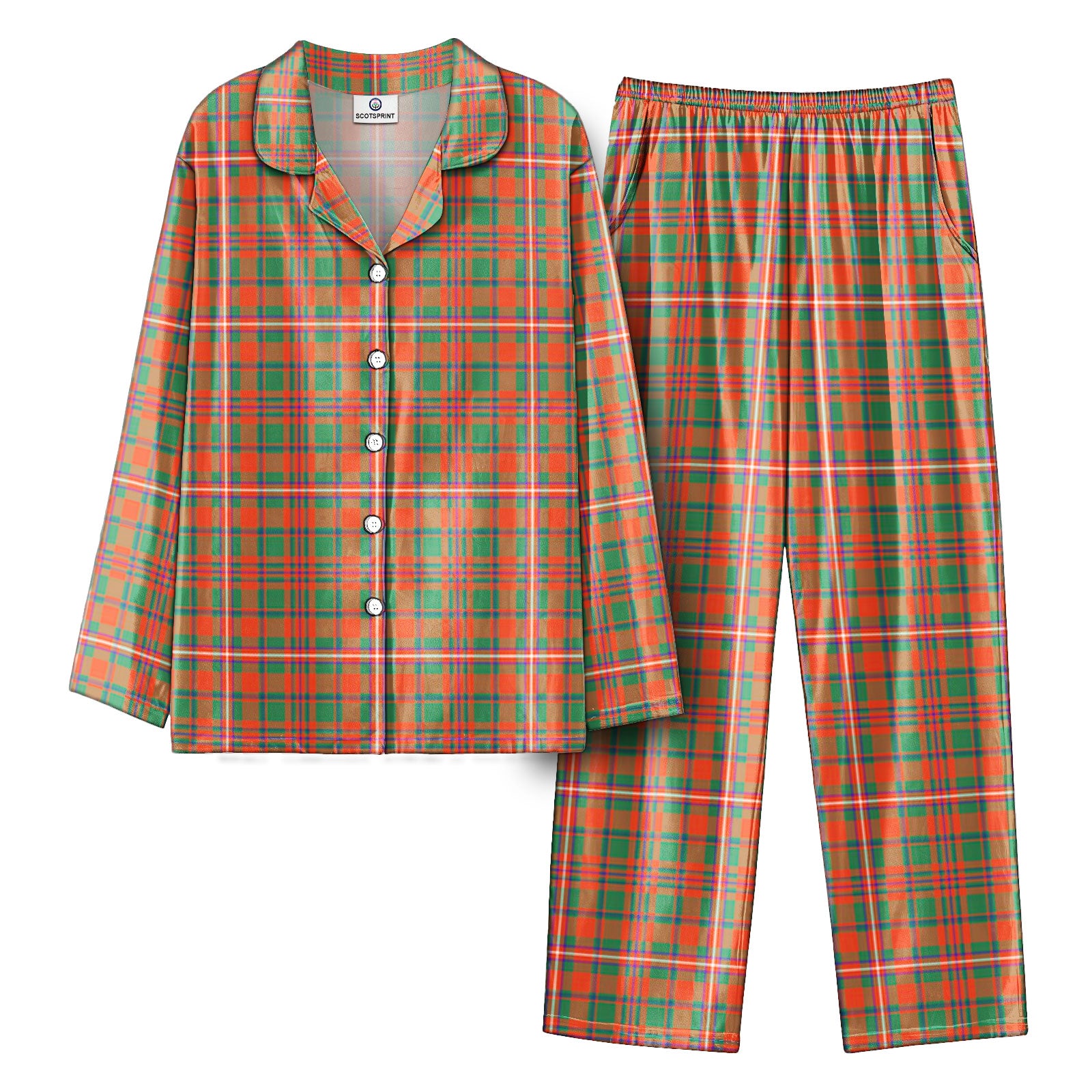 MacKinnon Ancient Tartan Pajama Set