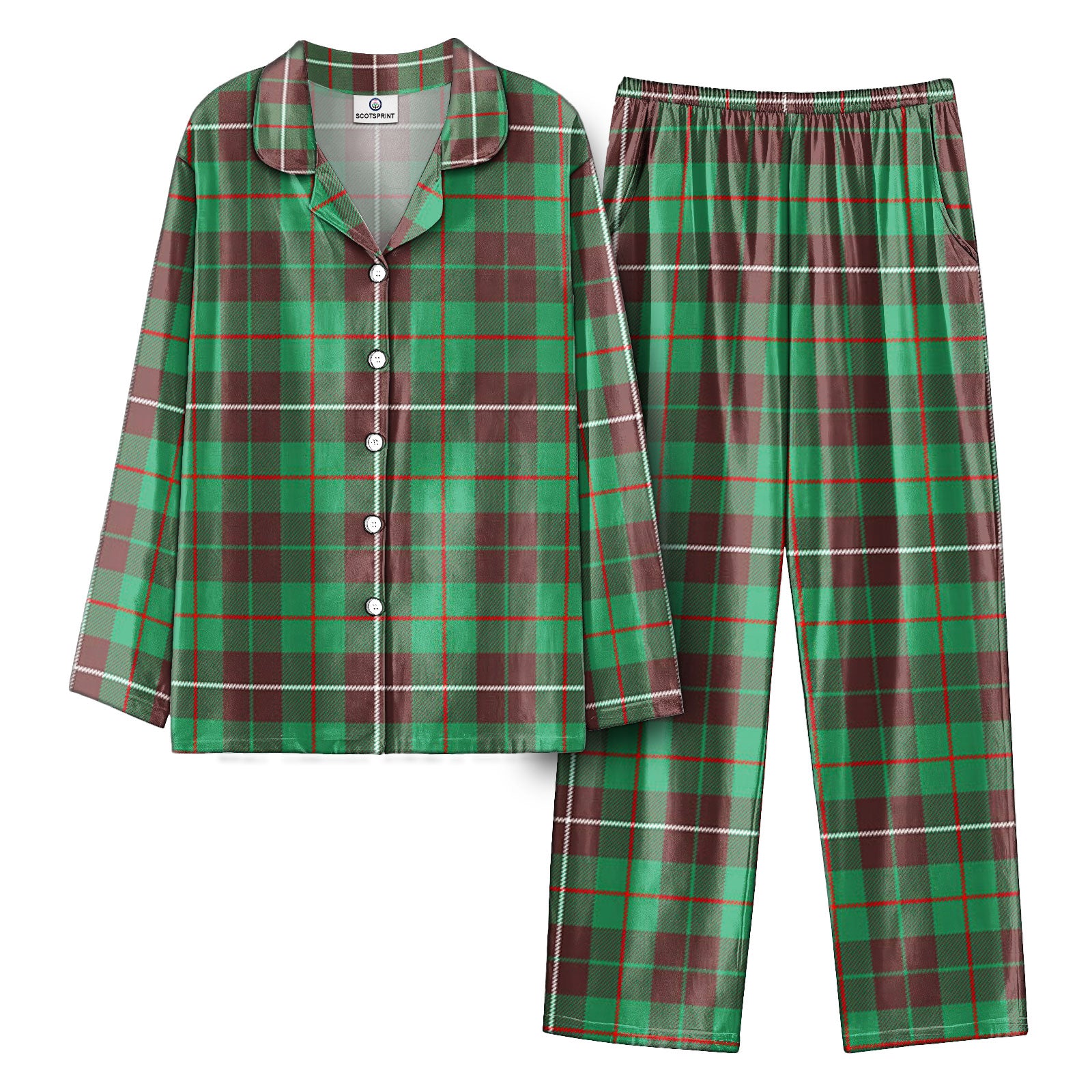 MacKinnon Hunting Ancient Tartan Pajama Set