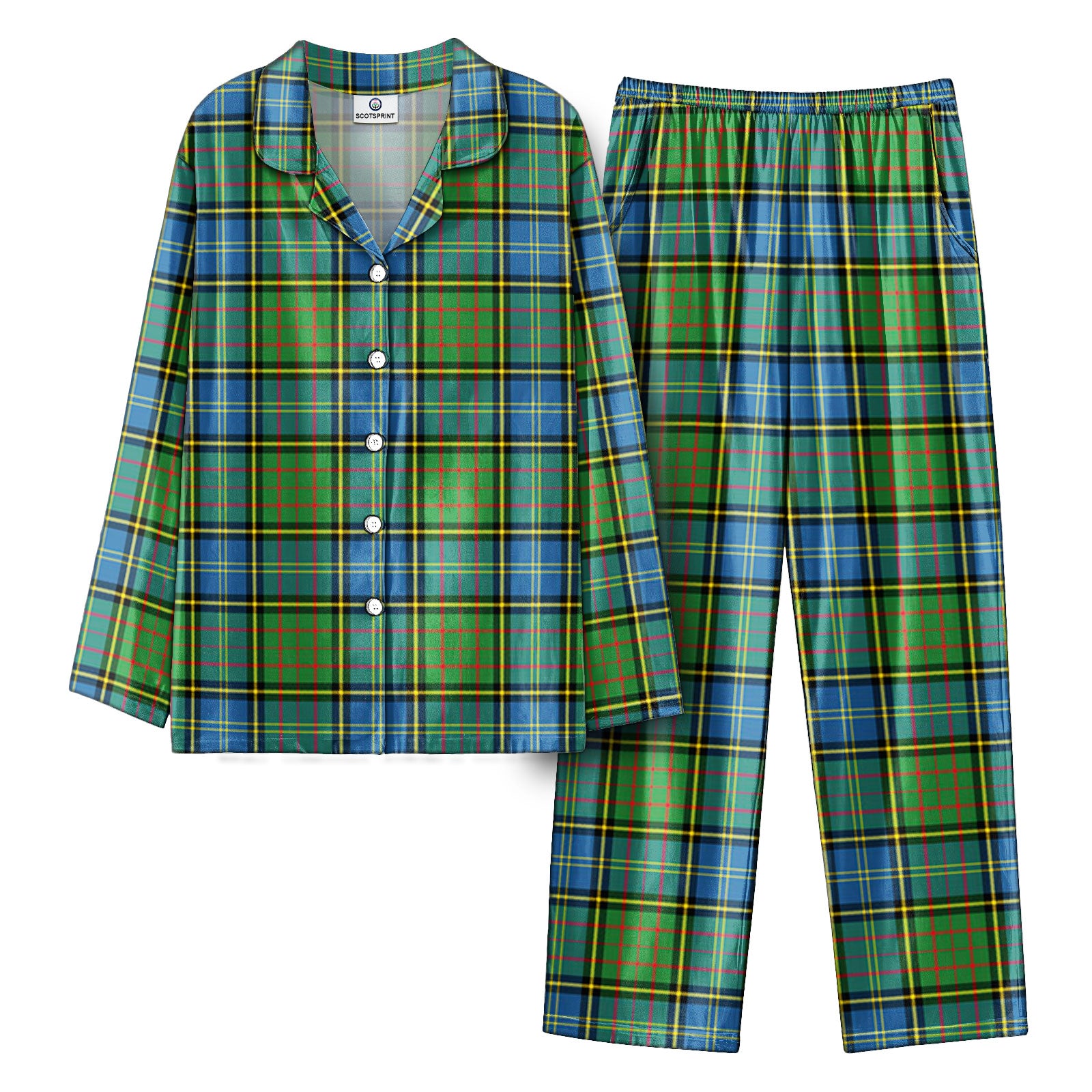 MacMillan Hunting Ancient Tartan Pajama Set