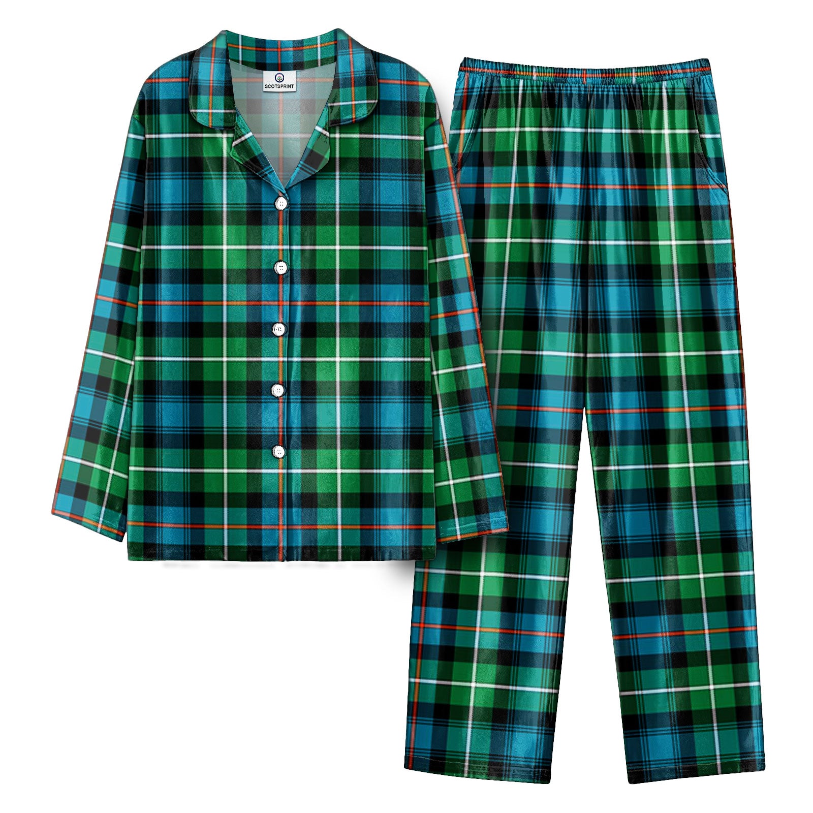 McKenzie Ancient Tartan Pajama Set