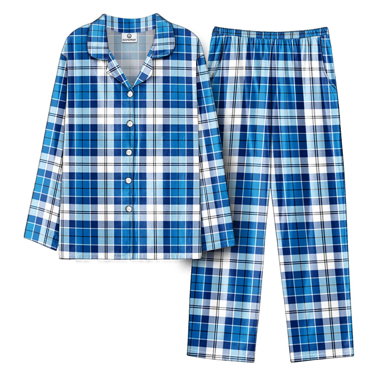 Roberton Tartan Pajama Set