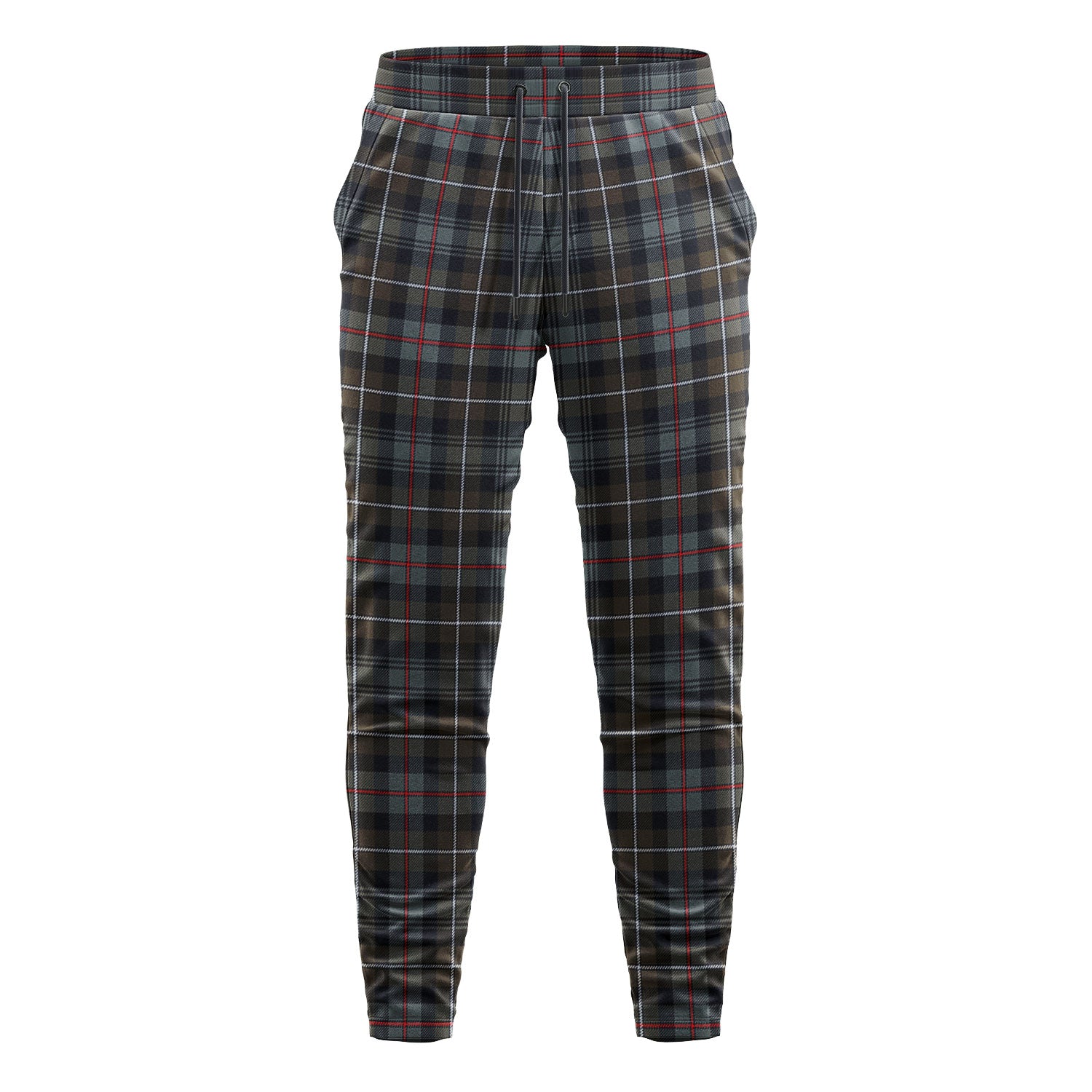 MacKenzie Weathered Tartan Sweatpants