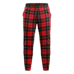 Wallace Hunting Red Tartan Sweatpants