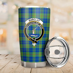 Barclay Hunting Ancient Tartan Crest Tumbler