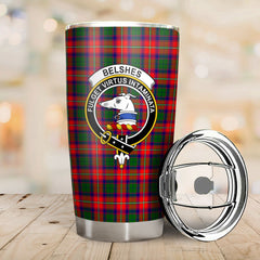 Belshes Tartan Crest Tumbler