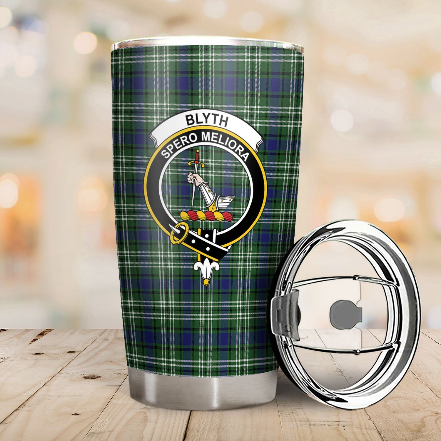 Blyth Tartan Crest Tumbler