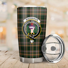 Buchanan Hunting Tartan Crest Tumbler