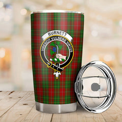 Burnett Tartan Crest Tumbler