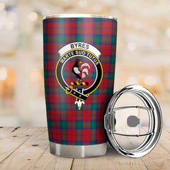 Byres Tartan Crest Tumbler