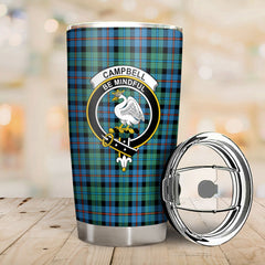 Campbell of Cawdor Ancient Tartan Crest Tumbler