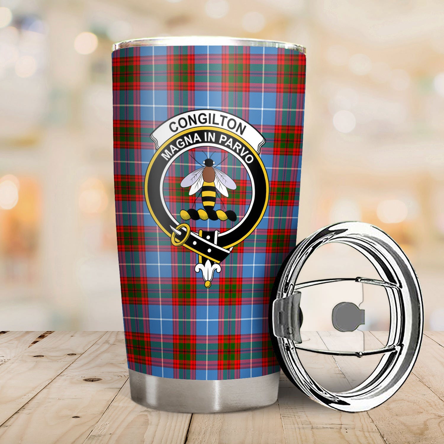 Congilton Tartan Crest Tumbler