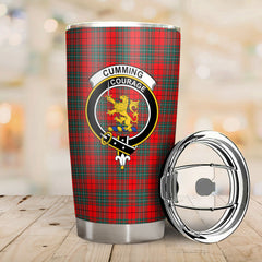 Cumming Modern Tartan Crest Tumbler