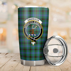 Davidson Ancient Tartan Crest Tumbler