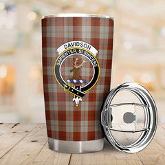 Davidson Dress Dancers Tartan Crest Tumbler