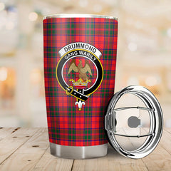 Drummond Modern Tartan Crest Tumbler