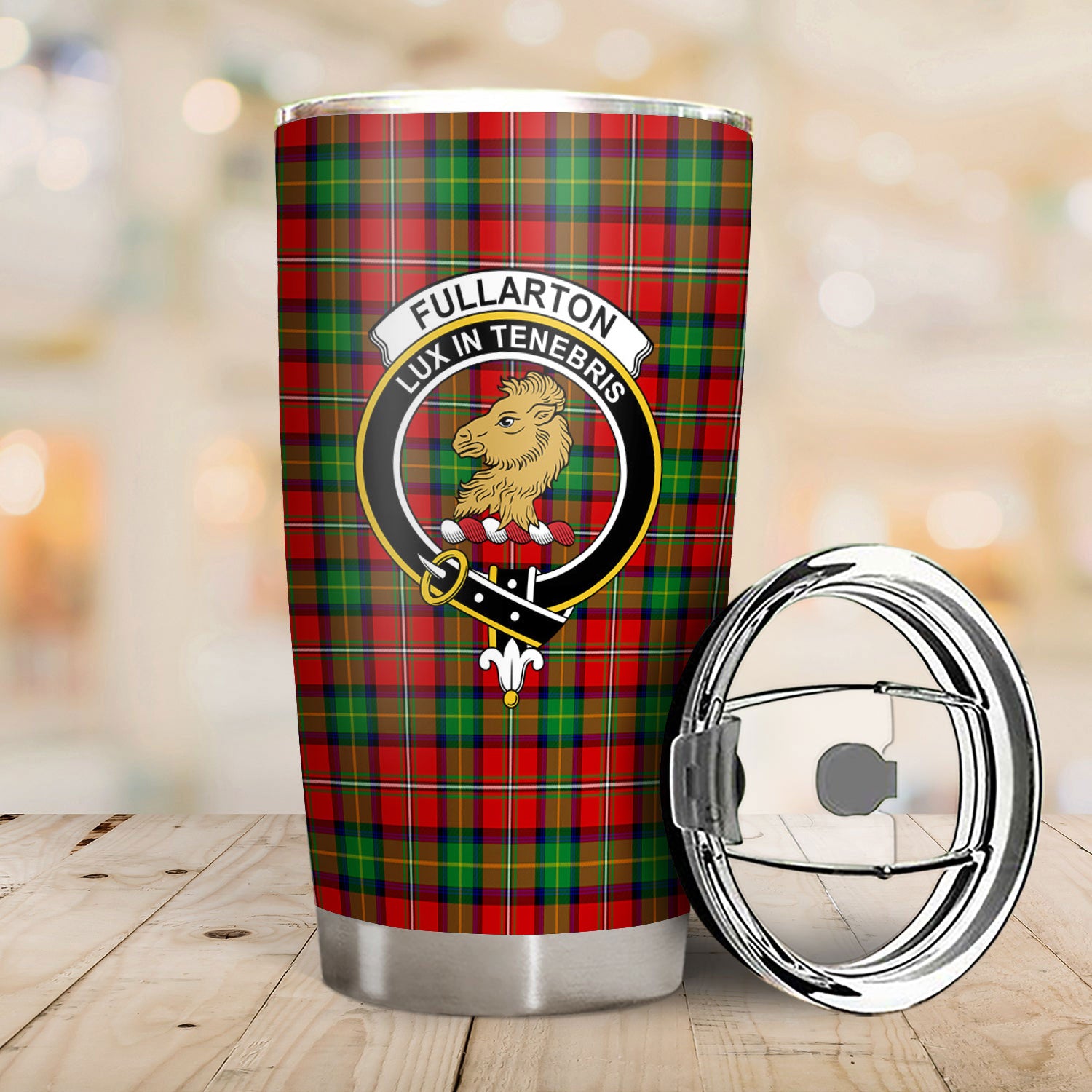 Fullarton Tartan Crest Tumbler