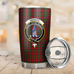 Geddes Tartan Crest Tumbler