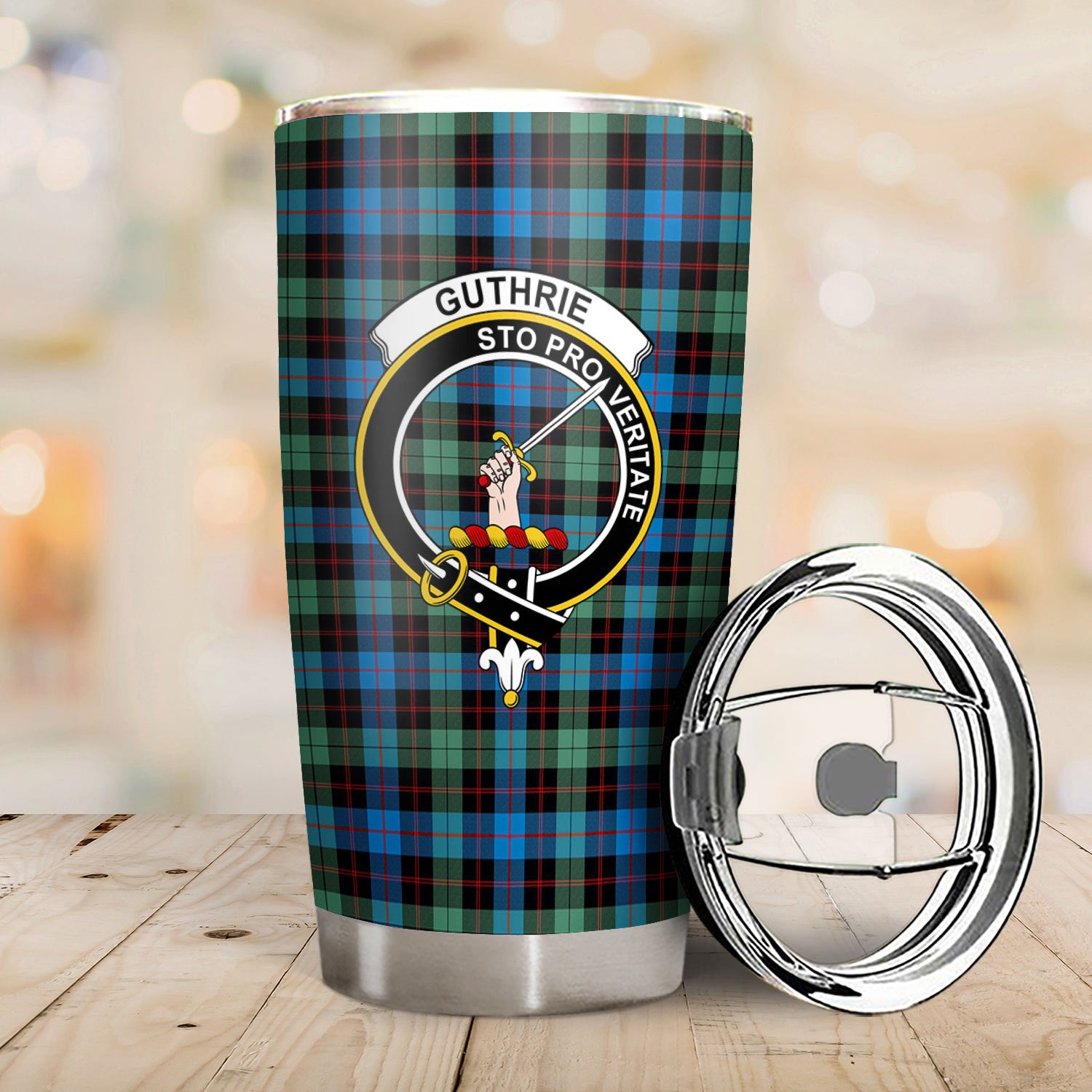 Guthrie Ancient Tartan Crest Tumbler