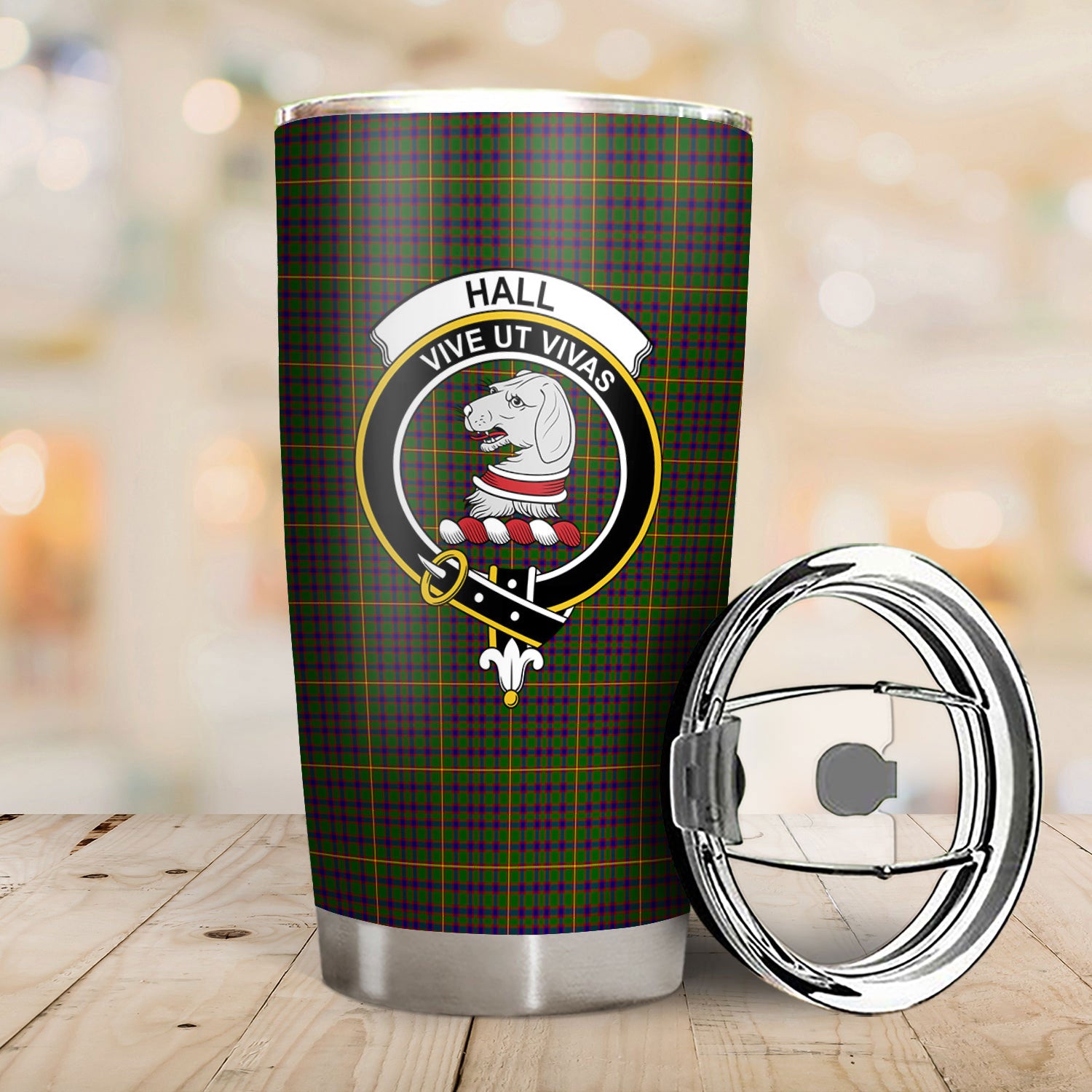 Hall Tartan Crest Tumbler